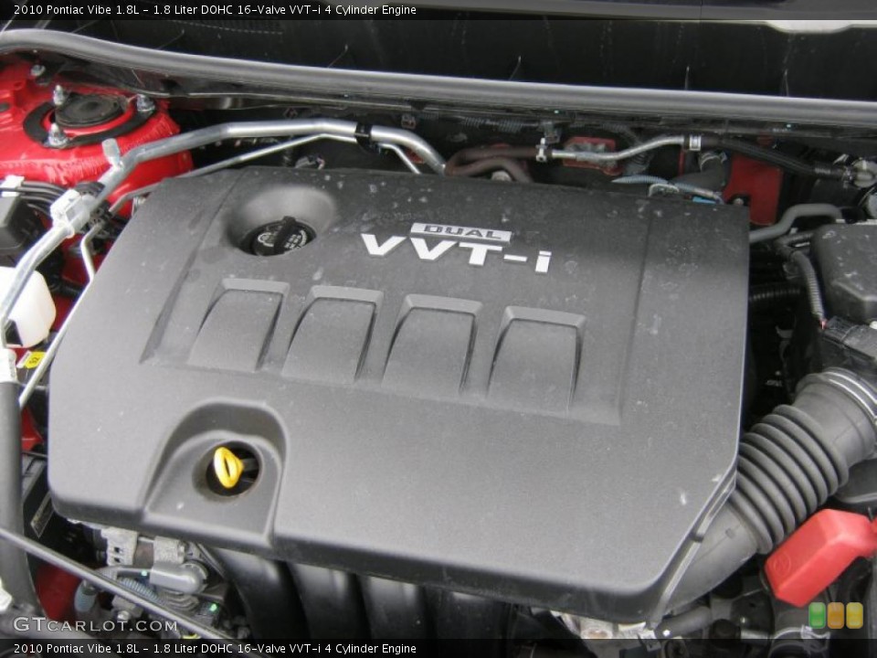 1.8 Liter DOHC 16-Valve VVT-i 4 Cylinder Engine for the 2010 Pontiac Vibe #45611731