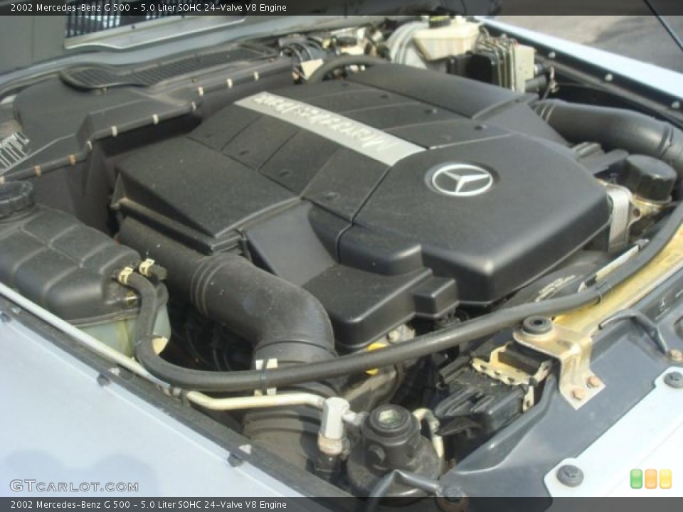 5.0 Liter SOHC 24-Valve V8 Engine for the 2002 Mercedes-Benz G #45612763