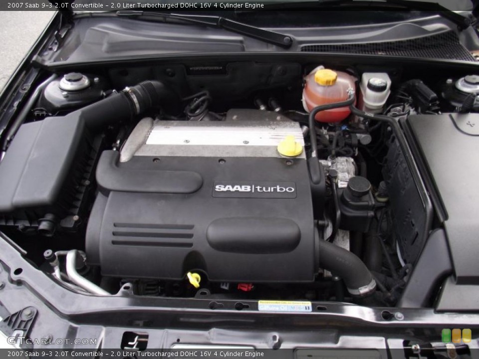 2.0 Liter Turbocharged DOHC 16V 4 Cylinder Engine for the 2007 Saab 9-3 #45615456