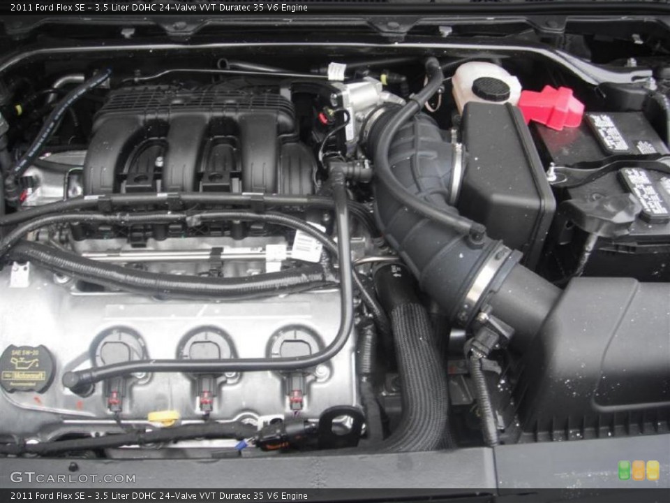 3.5 Liter DOHC 24-Valve VVT Duratec 35 V6 Engine for the 2011 Ford Flex #45617824