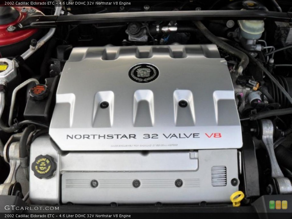 4.6 Liter DOHC 32V Northstar V8 Engine for the 2002 Cadillac Eldorado #45618488