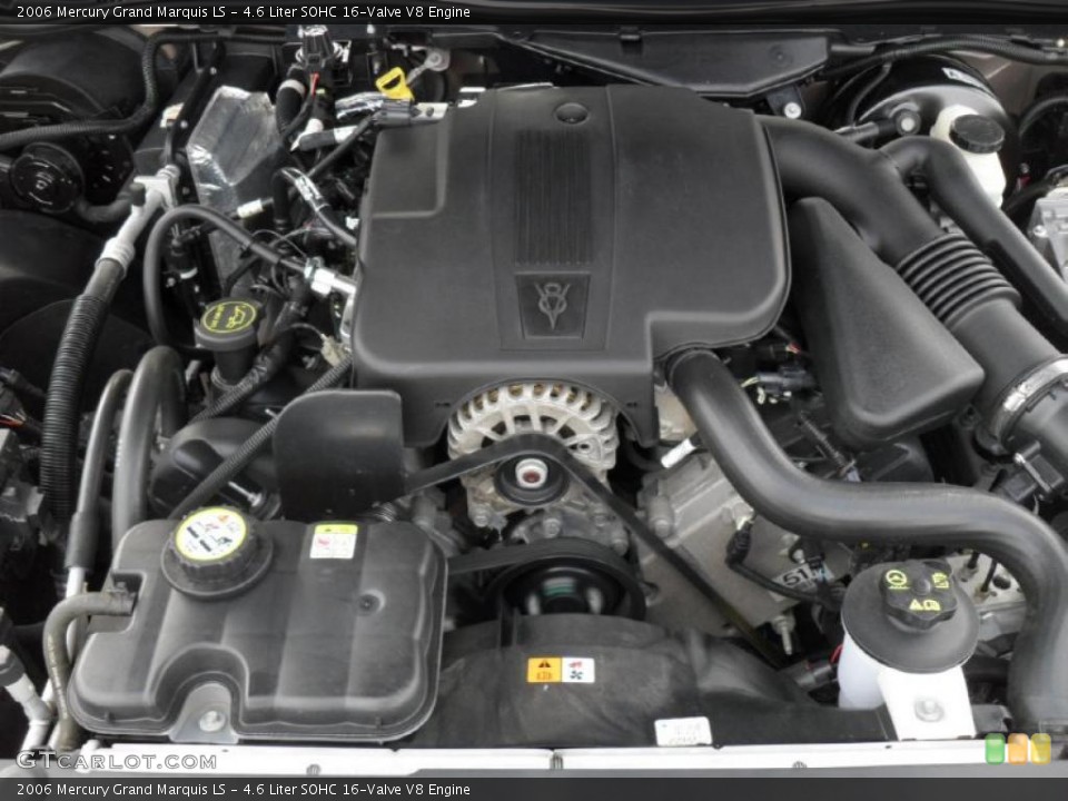 4.6 Liter SOHC 16-Valve V8 Engine for the 2006 Mercury Grand Marquis #45619708