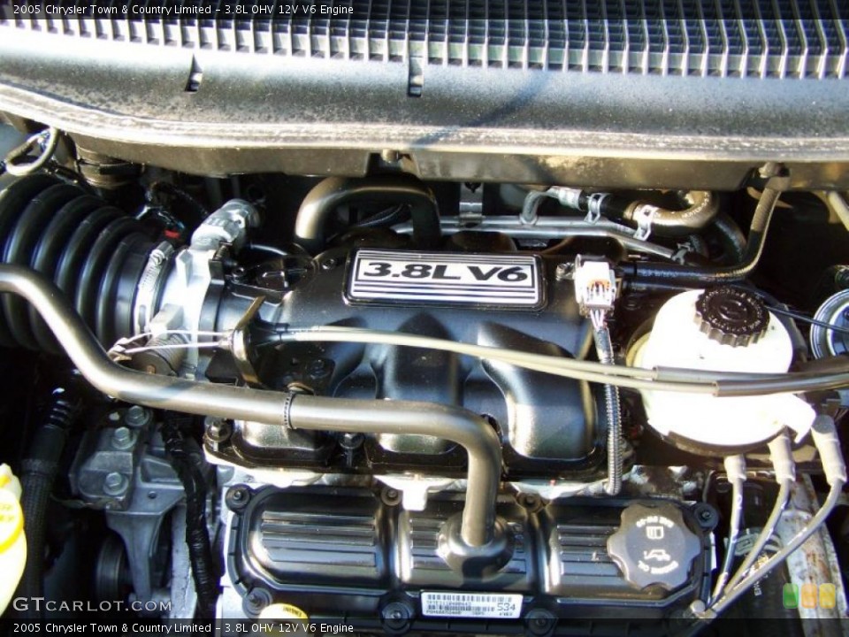 3.8L OHV 12V V6 Engine for the 2005 Chrysler Town & Country #45620864