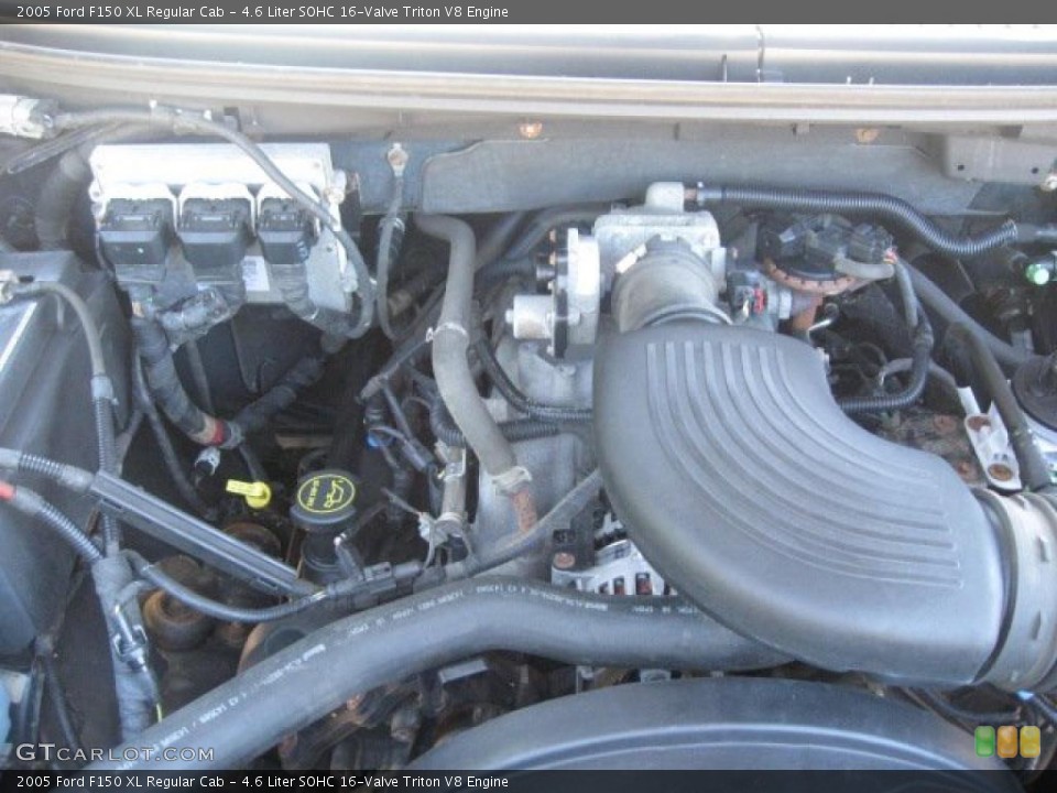 4.6 Liter SOHC 16-Valve Triton V8 Engine for the 2005 Ford F150 #45622524