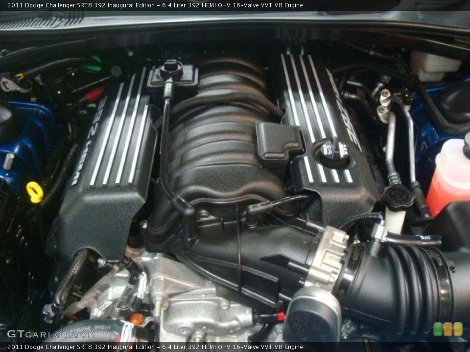 6.4 Liter 392 HEMI OHV 16-Valve VVT V8 Engine for the 2011 Dodge Challenger #45631153