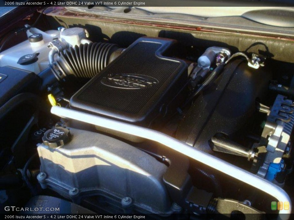 4.2 Liter DOHC 24 Valve VVT Inline 6 Cylinder Engine for the 2006 Isuzu Ascender #45632961