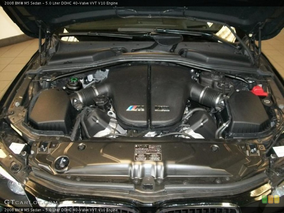 5.0 Liter DOHC 40-Valve VVT V10 Engine for the 2008 BMW M5 #45636438