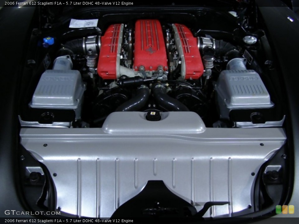 5.7 Liter DOHC 48-Valve V12 Engine for the 2006 Ferrari 612 Scaglietti #45647