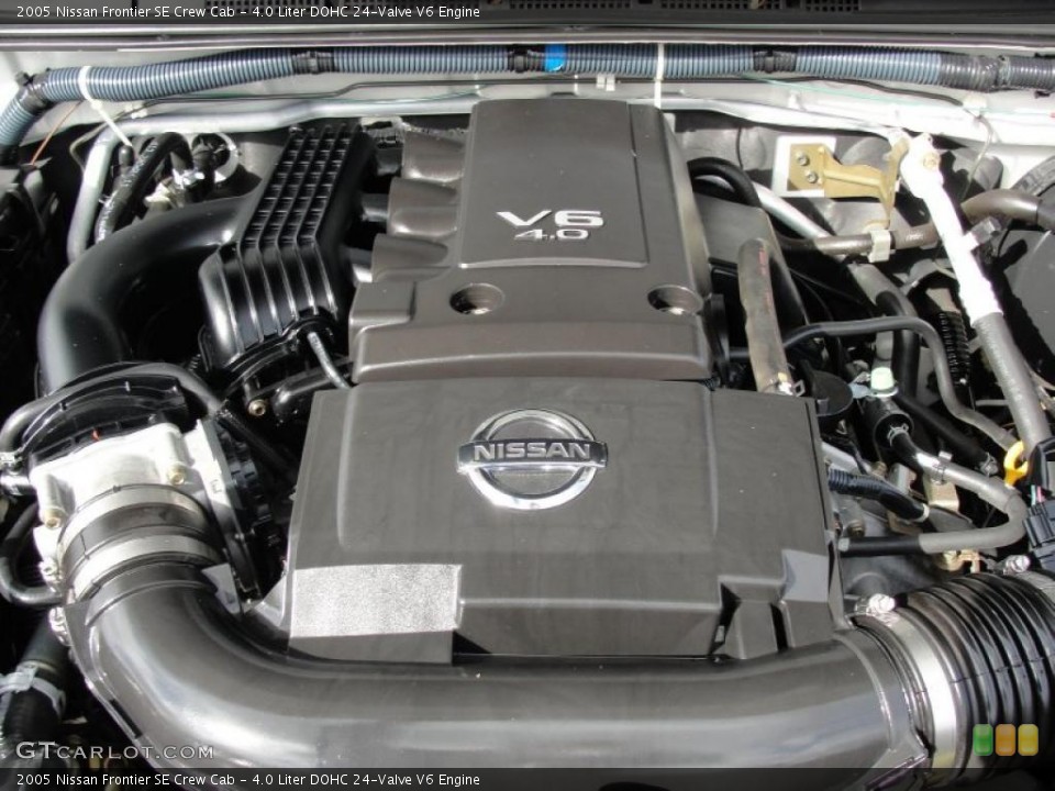4.0 Liter DOHC 24-Valve V6 Engine for the 2005 Nissan Frontier #45651457
