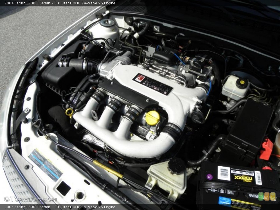 3.0 Liter DOHC 24-Valve V6 Engine for the 2004 Saturn L300 #45658263