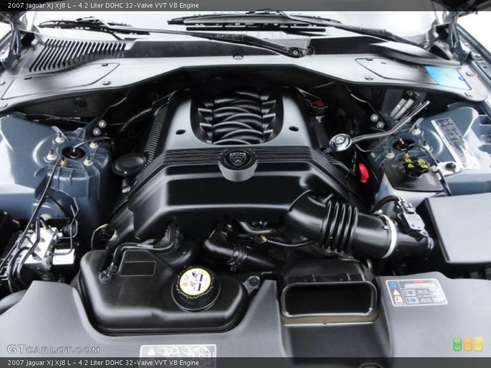 4.2 Liter DOHC 32-Valve VVT V8 Engine for the 2007 Jaguar XJ #45664524