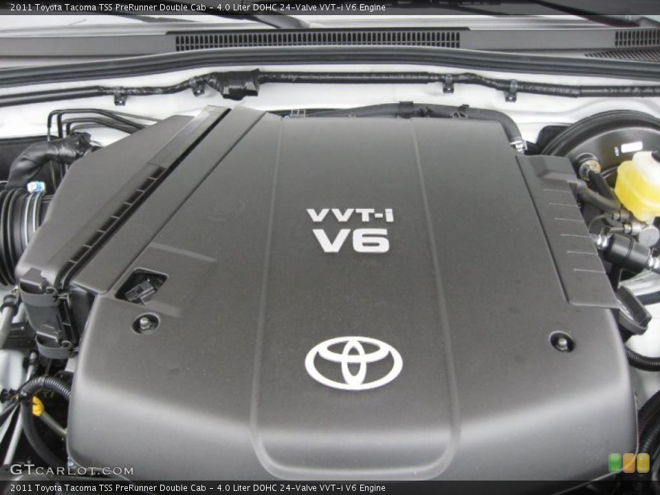 4.0 Liter DOHC 24-Valve VVT-i V6 2011 Toyota Tacoma Engine