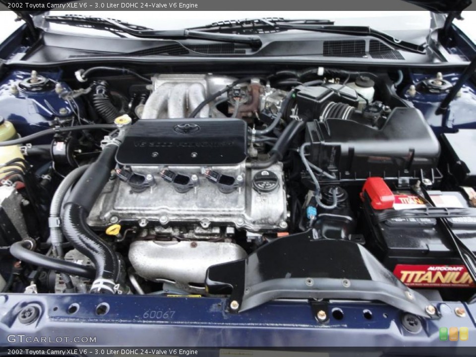 3.0 Liter DOHC 24-Valve V6 Engine for the 2002 Toyota Camry #45665870