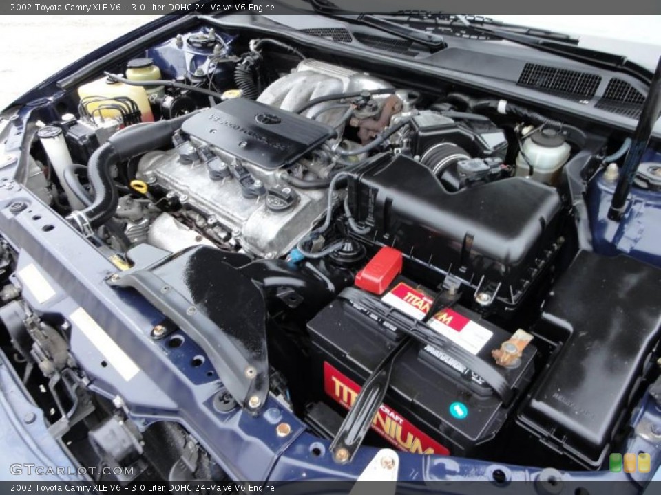 3.0 Liter DOHC 24-Valve V6 Engine for the 2002 Toyota Camry #45665878