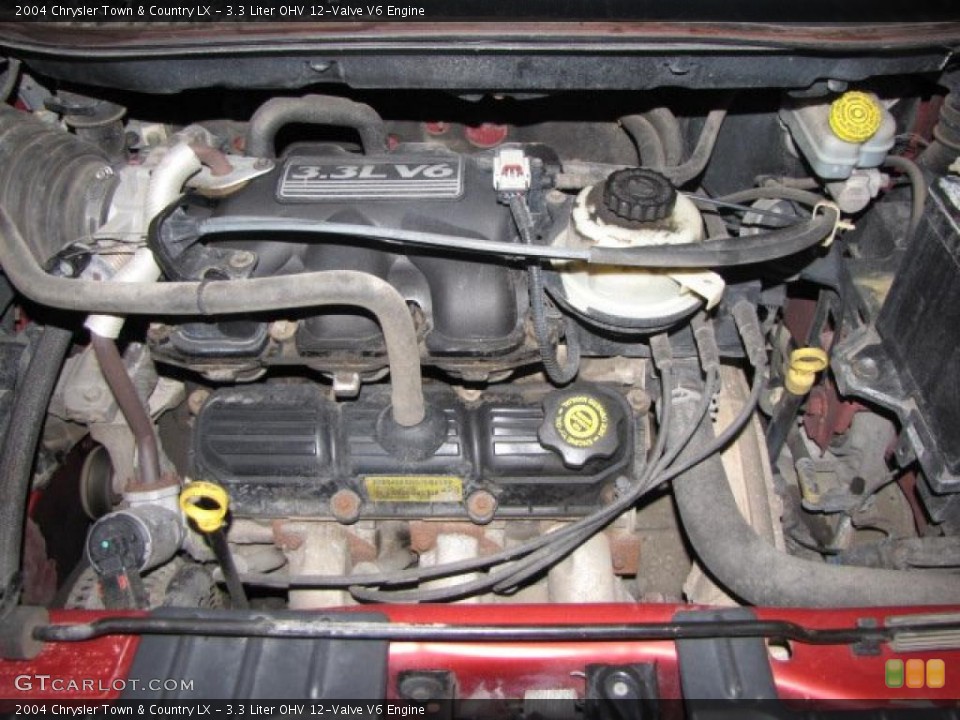 3.3 Liter OHV 12-Valve V6 Engine for the 2004 Chrysler Town & Country #45666082