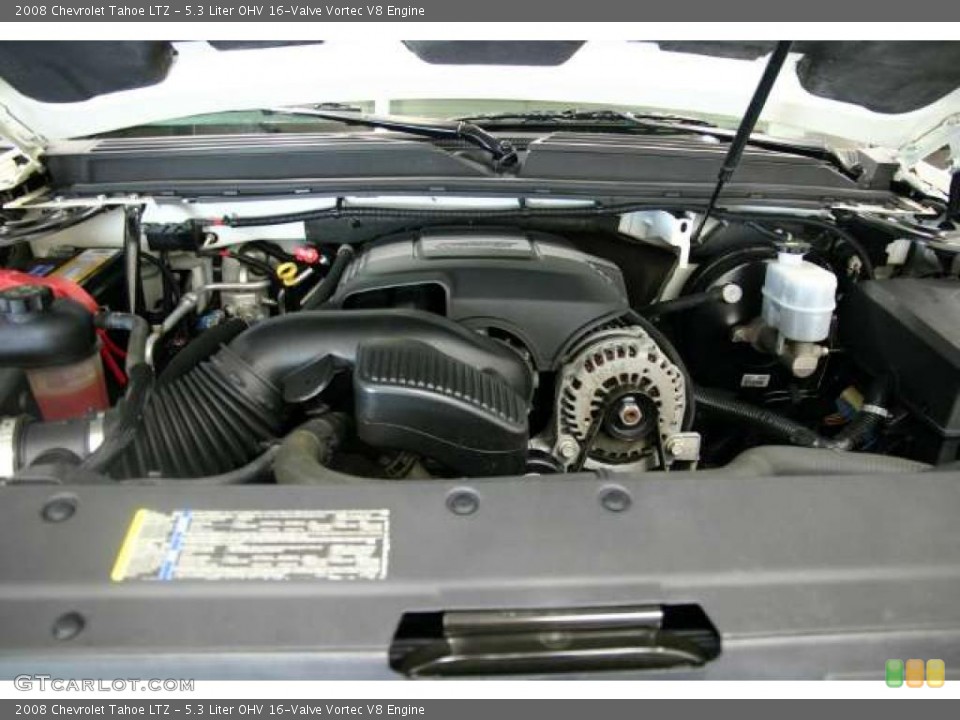 5.3 Liter OHV 16-Valve Vortec V8 Engine for the 2008 Chevrolet Tahoe #45699333
