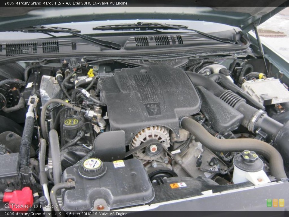 4.6 Liter SOHC 16-Valve V8 Engine for the 2006 Mercury Grand Marquis #45699997