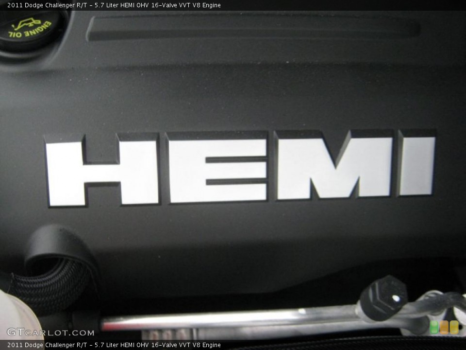5.7 Liter HEMI OHV 16-Valve VVT V8 Engine for the 2011 Dodge Challenger #45704150