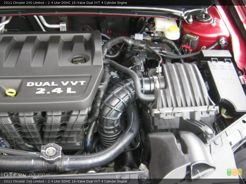 2.4 Liter DOHC 16-Valve Dual VVT 4 Cylinder Engine for the 2011 Chrysler 200 #45704426