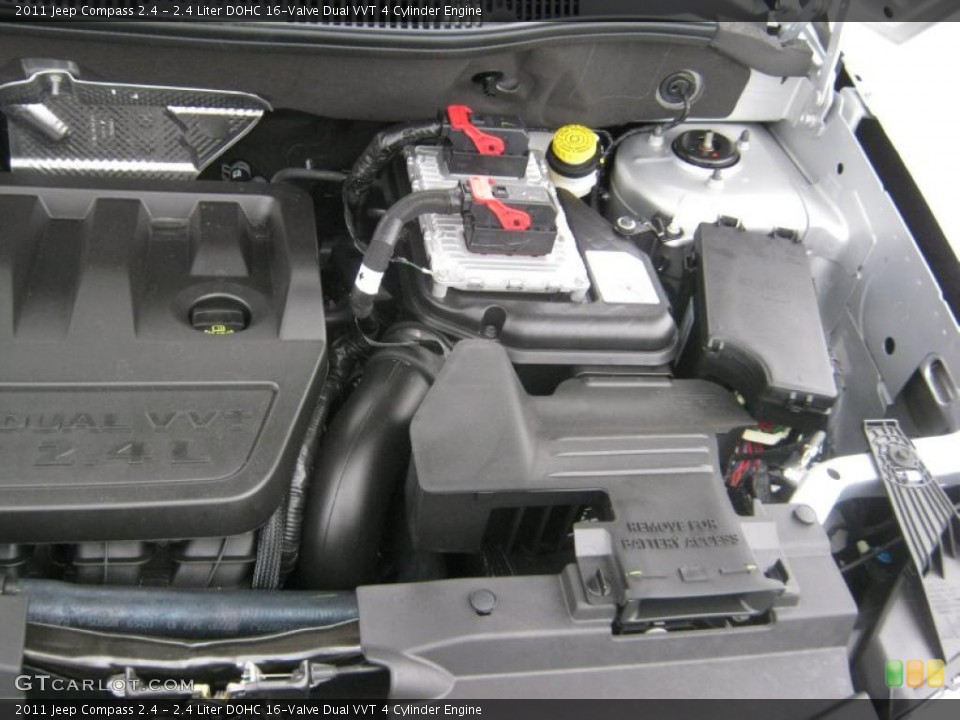 2.4 Liter DOHC 16-Valve Dual VVT 4 Cylinder Engine for the 2011 Jeep Compass #45704798