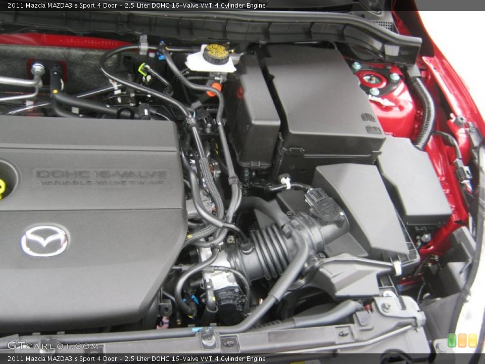 2.5 Liter DOHC 16-Valve VVT 4 Cylinder Engine for the 2011 Mazda MAZDA3 #45705382