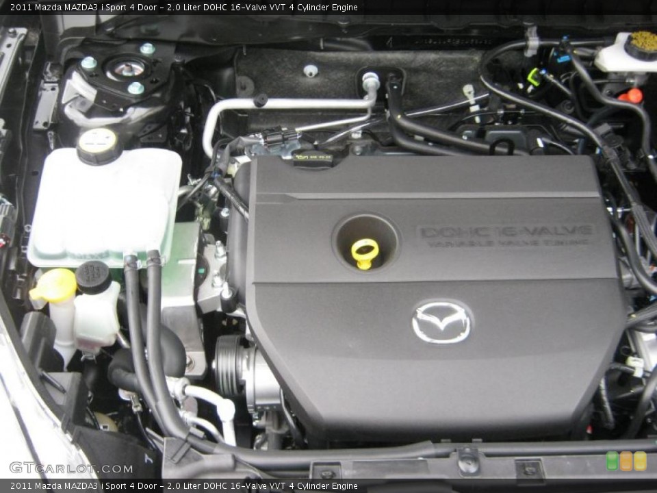 2.0 Liter DOHC 16-Valve VVT 4 Cylinder Engine for the 2011 Mazda MAZDA3 #45706118