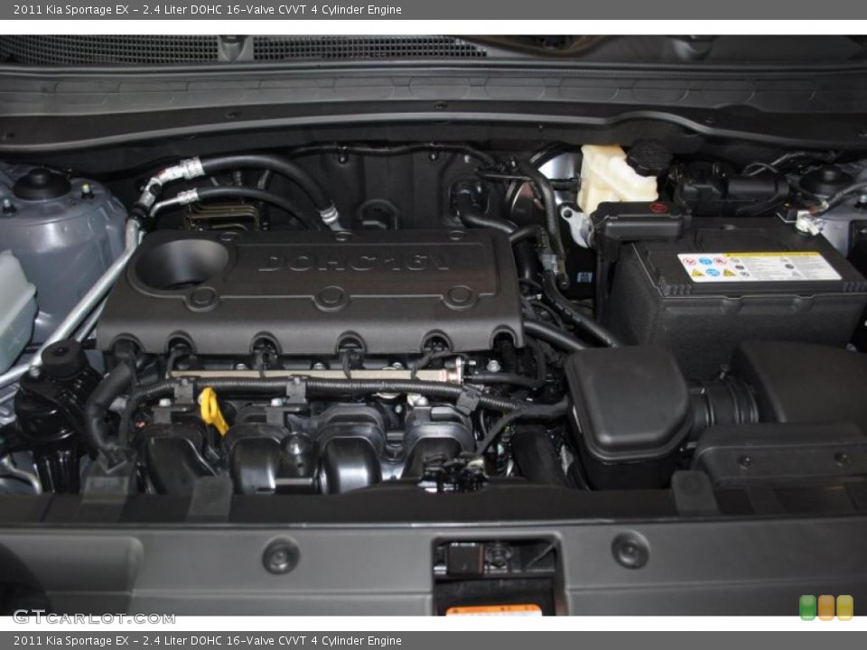 2.4 Liter DOHC 16-Valve CVVT 4 Cylinder Engine for the 2011 Kia Sportage #45706278