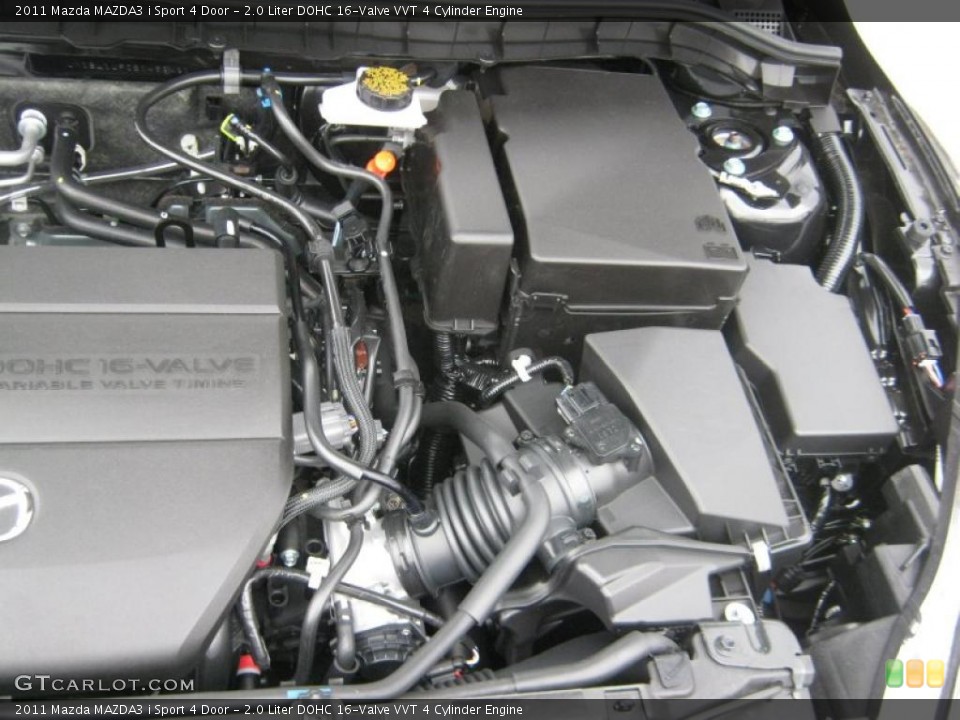 2.0 Liter DOHC 16-Valve VVT 4 Cylinder Engine for the 2011 Mazda MAZDA3 #45706510
