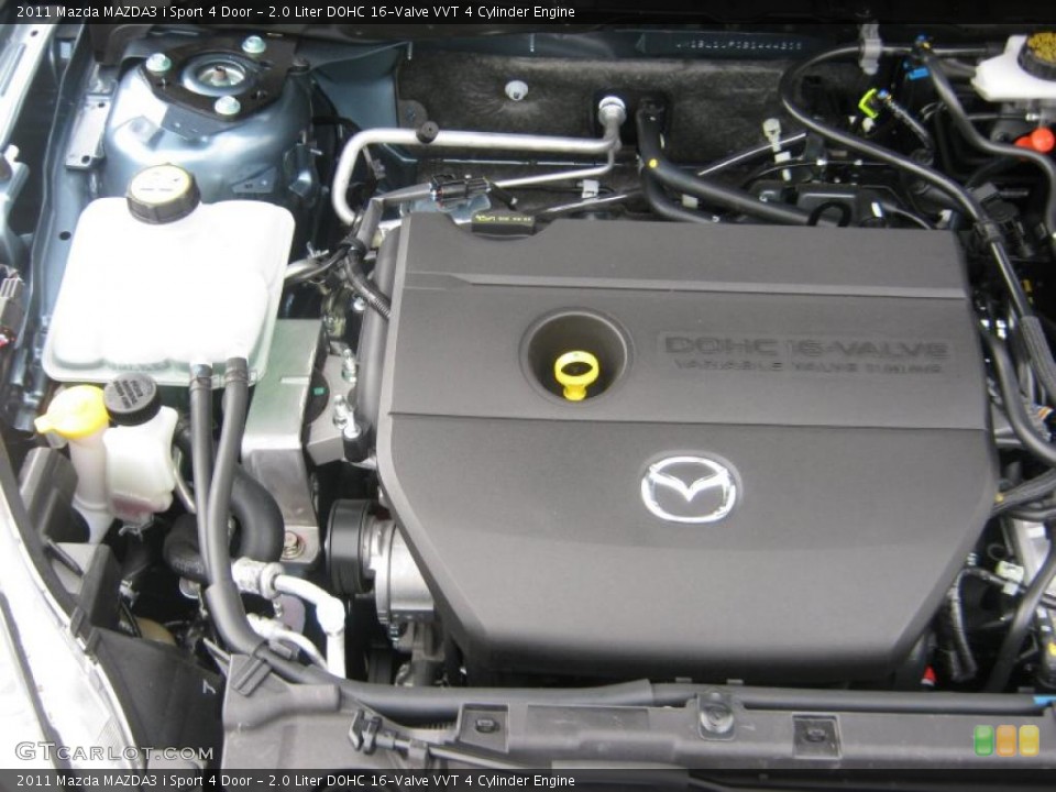 2.0 Liter DOHC 16-Valve VVT 4 Cylinder Engine for the 2011 Mazda MAZDA3 #45706762