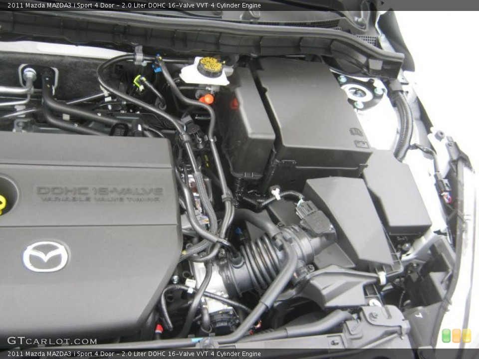2.0 Liter DOHC 16-Valve VVT 4 Cylinder Engine for the 2011 Mazda MAZDA3 #45707398