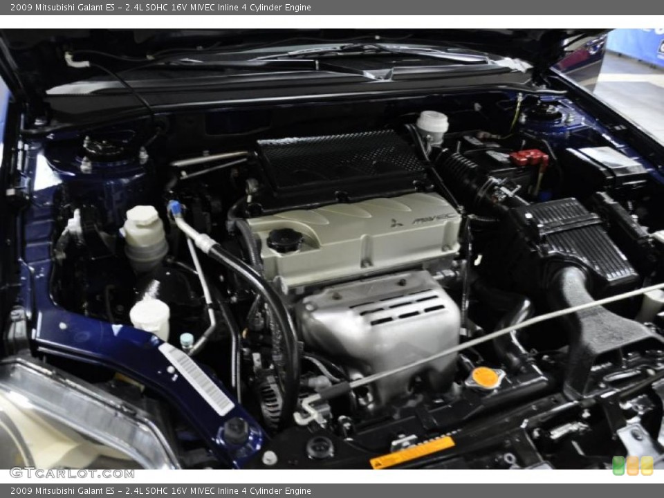 2.4L SOHC 16V MIVEC Inline 4 Cylinder Engine for the 2009 Mitsubishi Galant #45710034