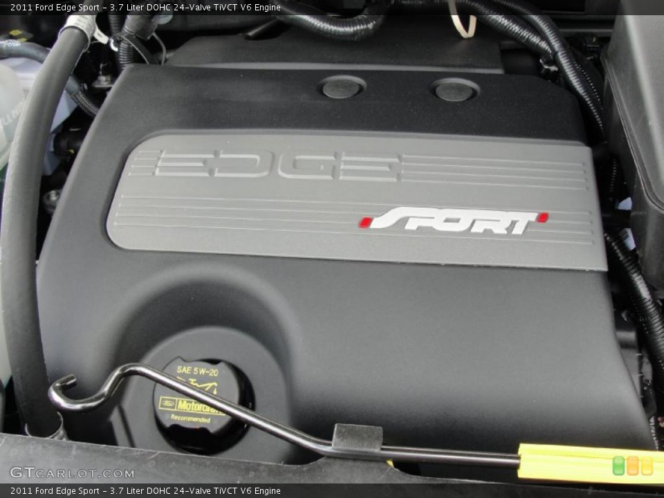 3.7 Liter DOHC 24-Valve TiVCT V6 Engine for the 2011 Ford Edge #45711166