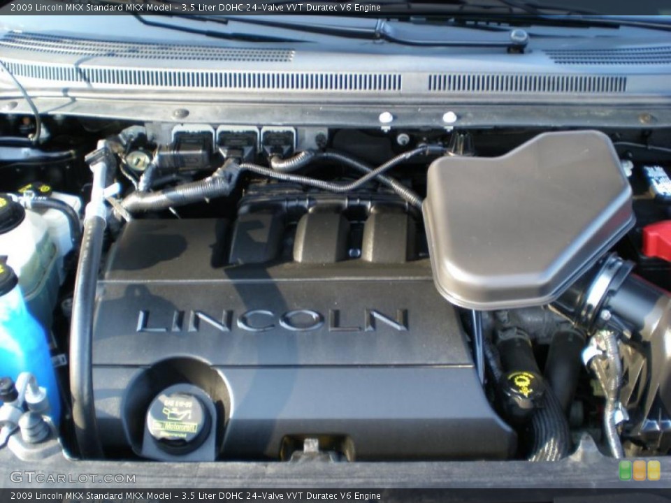 3.5 Liter DOHC 24-Valve VVT Duratec V6 Engine for the 2009 Lincoln MKX #45718087