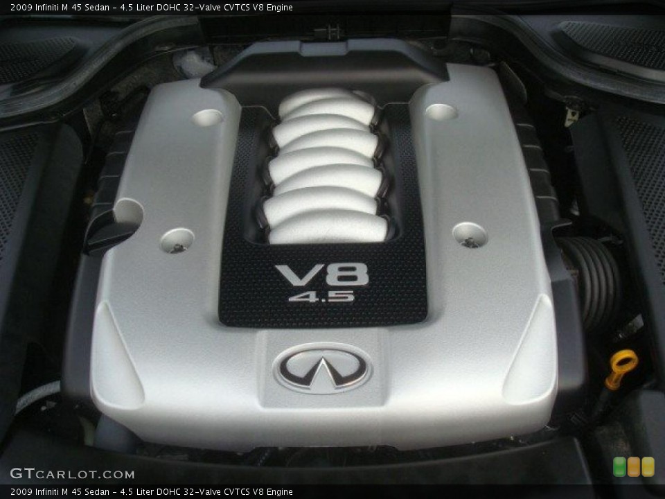 4.5 Liter DOHC 32-Valve CVTCS V8 Engine for the 2009 Infiniti M #45718843