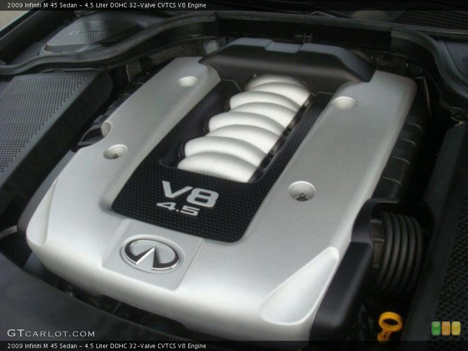 4.5 Liter DOHC 32-Valve CVTCS V8 Engine for the 2009 Infiniti M #45718859