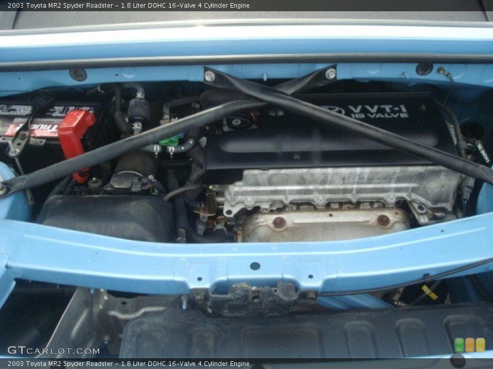 1.8 Liter DOHC 16-Valve 4 Cylinder Engine for the 2003 Toyota MR2 Spyder #45719204