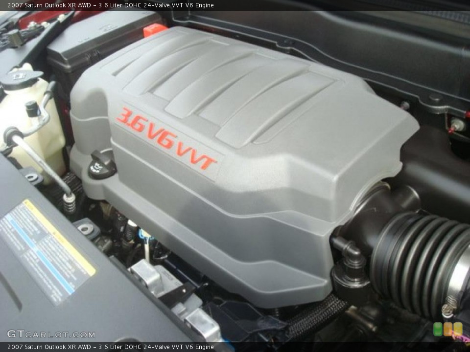 3.6 Liter DOHC 24-Valve VVT V6 Engine for the 2007 Saturn Outlook #45719440