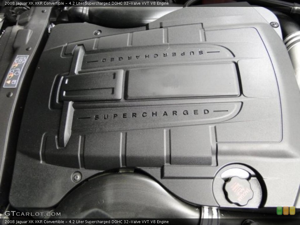 4.2 Liter Supercharged DOHC 32-Valve VVT V8 Engine for the 2008 Jaguar XK #45729326