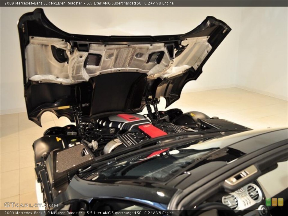 5.5 Liter AMG Supercharged SOHC 24V V8 Engine for the 2009 Mercedes-Benz SLR #45730030