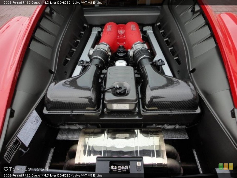 4.3 Liter DOHC 32-Valve VVT V8 Engine for the 2008 Ferrari F430 #45737262