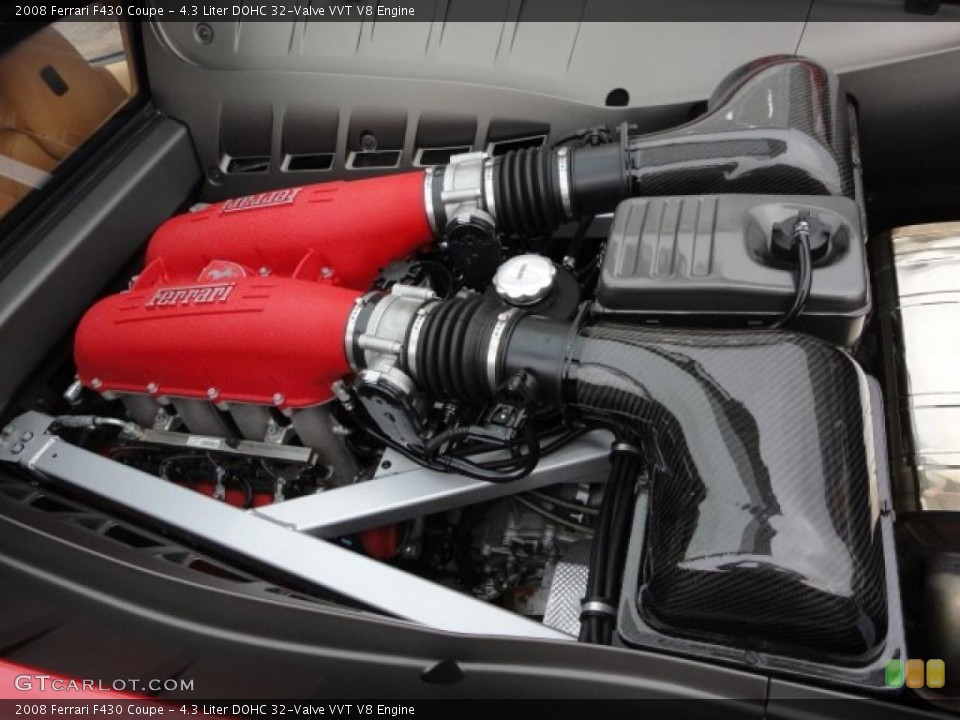 4.3 Liter DOHC 32-Valve VVT V8 Engine for the 2008 Ferrari F430 #45737266