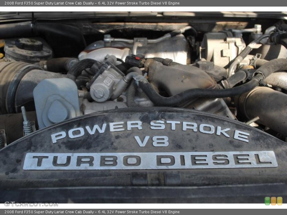 6.4L 32V Power Stroke Turbo Diesel V8 Engine for the 2008 Ford F350 Super Duty #45737586