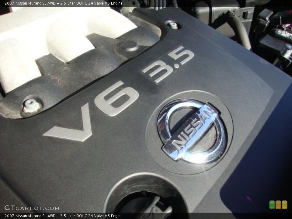 3.5 Liter DOHC 24 Valve V6 Engine for the 2007 Nissan Murano #45755306