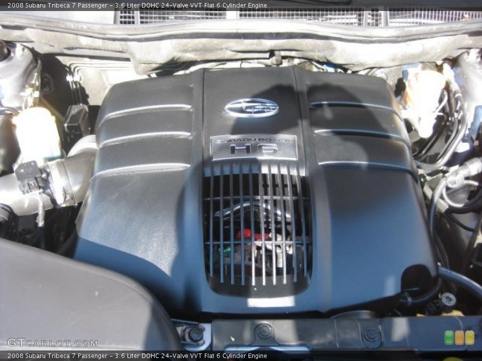3.6 Liter DOHC 24-Valve VVT Flat 6 Cylinder Engine for the 2008 Subaru Tribeca #45762951