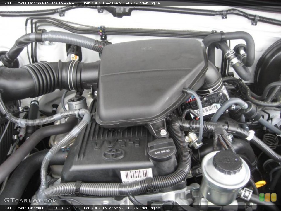 2.7 Liter DOHC 16-Valve VVT-i 4 Cylinder Engine for the 2011 Toyota Tacoma #45766952