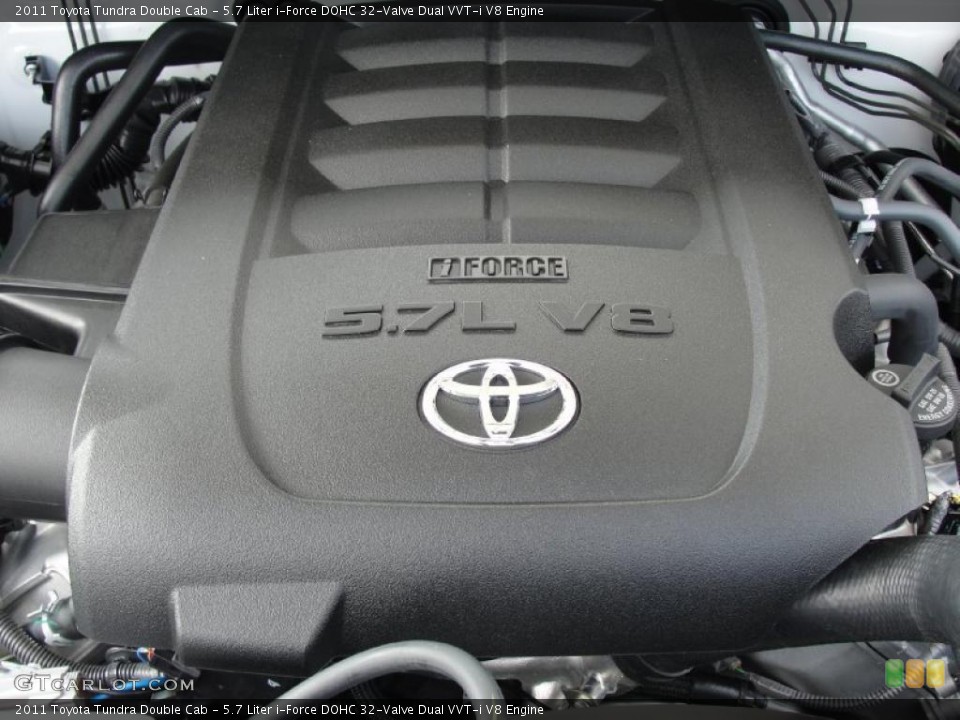 5.7 Liter i-Force DOHC 32-Valve Dual VVT-i V8 Engine for the 2011 Toyota Tundra #45777264