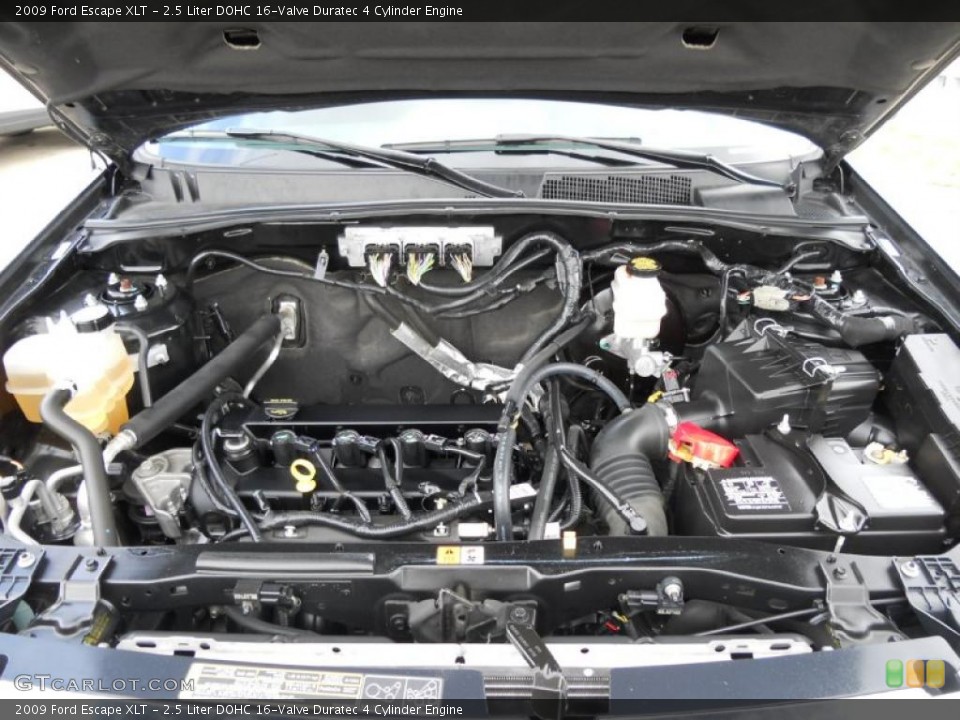 2.5 Liter DOHC 16-Valve Duratec 4 Cylinder Engine for the 2009 Ford Escape #45790466