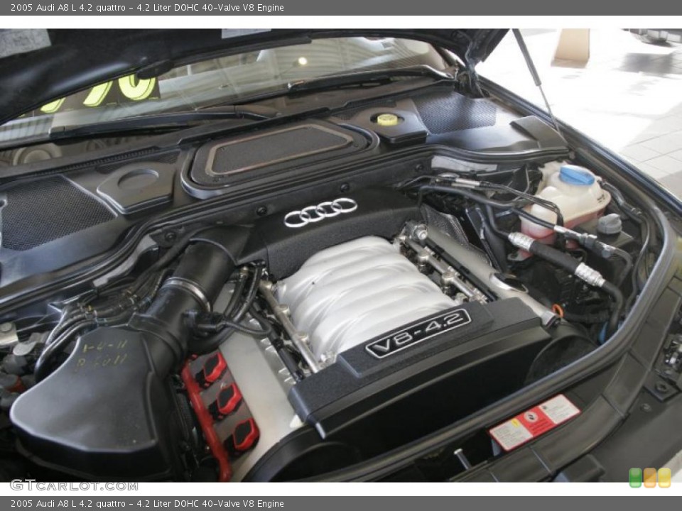 4.2 Liter DOHC 40-Valve V8 Engine for the 2005 Audi A8 #45791858