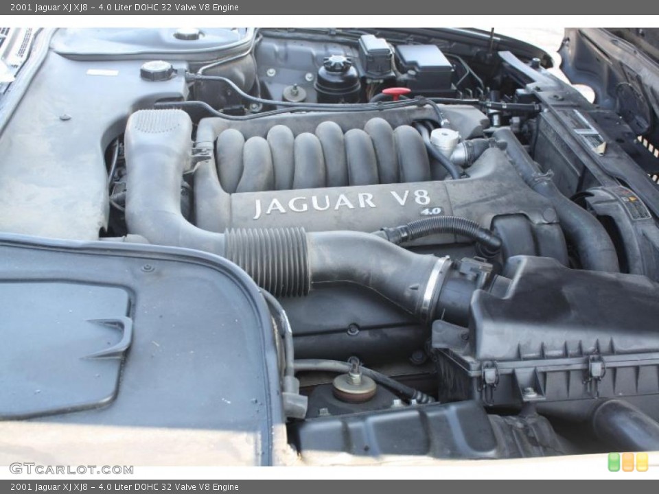 4.0 Liter DOHC 32 Valve V8 Engine for the 2001 Jaguar XJ #45792182
