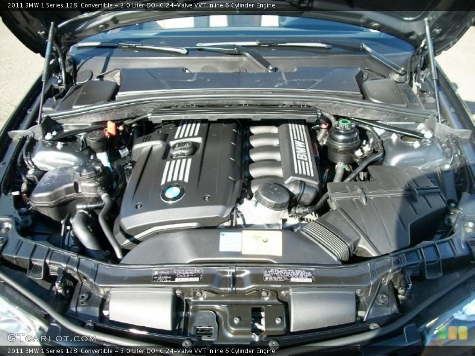 3.0 Liter DOHC 24-Valve VVT Inline 6 Cylinder Engine for the 2011 BMW 1 Series #45807597